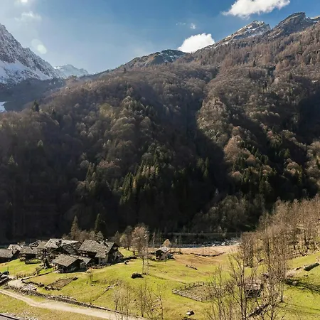 Walser With Rock And Monte Rosa Views Tatil Evi Alagna Valsesia